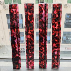 3-红色玳瑁波浪17.5/20in亚克力