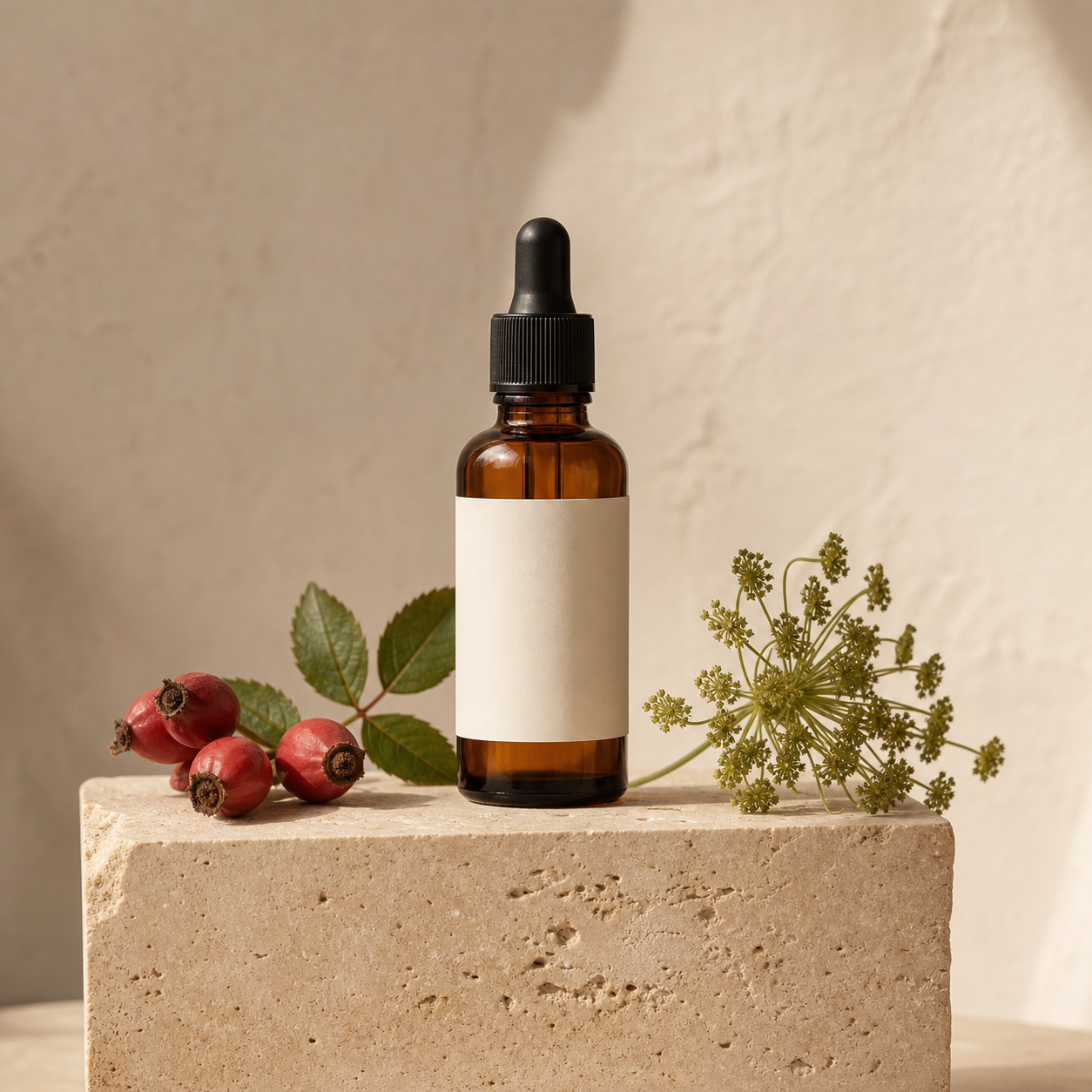 White-label botanical serum